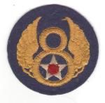 WWII 8th Army Air Force AAF Patch English Made