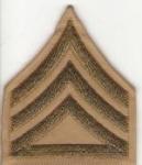 WWII USMC Marine Staff Sergeant Chevron