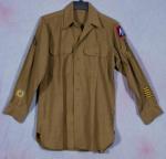 WWII Army Wool Field Shirt Large