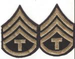 WWII Tech T/3 Staff Sergeant Rank