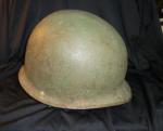 WWII US Rear Seam M1 Helmet