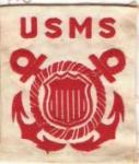USMS Merchant Marine Maritime Service Patch