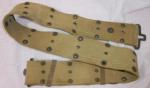 WWII M36 Web Pistol Belt 