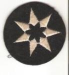 WWII 7th Service Command Felt Patch