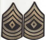 WWII 1st Sergeant Rank Patches