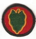 WWII 24th Infantry Division Patch
