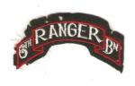 WWII 6th Ranger Battalion Scroll