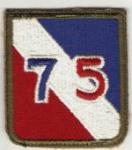 WWII 75th Infantry Division Patch