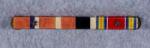 WWII Army Ribbon Bar 3 Place Philippines