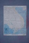 WWII Escape Evasion Map Vietnam China