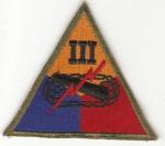 WWII Patch 3rd Armored Corps