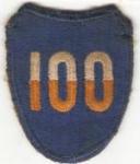WWII 100th Infantry Division Patch