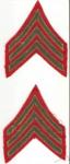 WWII USMC Marine Sergeant Rank Set