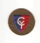 WWII 38th Infantry Division Patch Felt