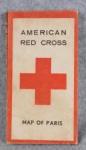 WWII American Red Cross Paris Map