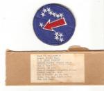 Post WWII US Army Pacific Patch & Label