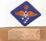WWII Far East Air Forces Patch & Label