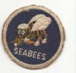 WWII CB Seabees Patch