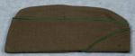 WWII OD Wool Unassigned Garrison Cap