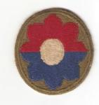 WWII 9th Infantry Division Patch