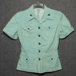 WWII Female USMC Marine Seersucker Blouse