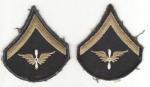 WWII Army Air Corps Pfc Chevrons