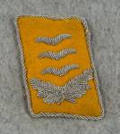 WWII German Luftwaffe Hauptmann Flight Collar Tab