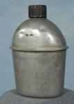 WWII Steel Canteen 1944 SM Co.