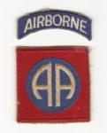 WWII US Army 82nd Airborne Patch