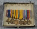 WWII AAF Miniature Medal Grouping DSC