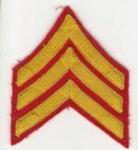 WWII USMC Marine Sergeant Rank