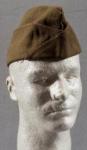 WWII OD Wool AAF Garrison Cap 