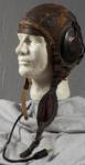 WWII AAF A-11 Leather Flight Helmet