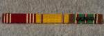 WWII Army Ribbon Bar 3 Place ETO 