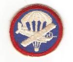 WWII Airborne Paratrooper Officer Cap Patch 