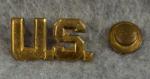 WWII US Officer Collar Insignia Pin