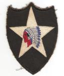 WWII 2nd Infantry Division Patch