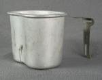 WWII Aluminum Canteen Cup 1945