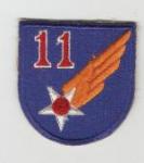 WWII 11th USAAF Patch