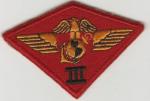 WWII Patch Marine Corps 3rd Air Wing USMC
