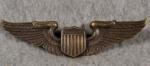 WWII AAF 3" Pilots Wing English Made