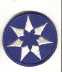 WWII 7th Service Command Patch Variant