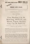 Manual SNL A-5 Machine Gun 30 Cal Browning M1917A1