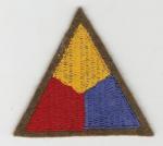 Pre WWII Armored Triangle Patch Small