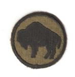 WWII 92nd Infantry Division Patch