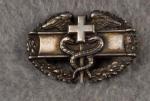 WWII Era Medics Badge Hollow Back