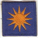 WWII 40th Infantry Division Patch