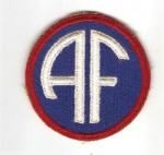 WWII Patch Allied Forces AF HQ