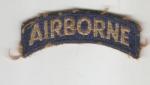 WWII Patch Airborne Tab