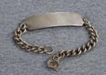 WWII era ID Bracelet Sterling 